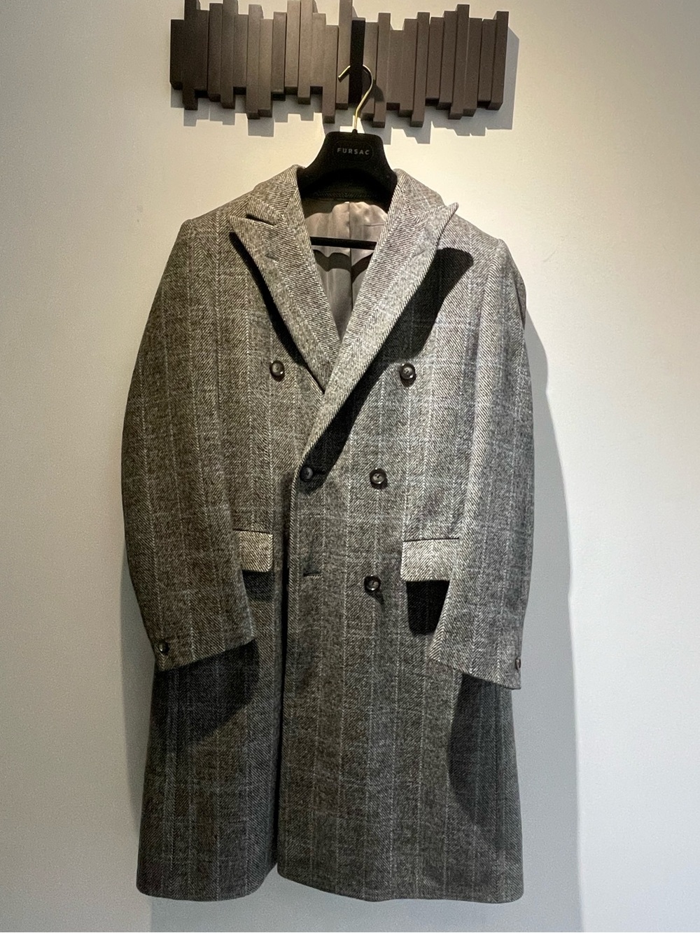 Gray Wool-Blend Men’s Tailored Blazer